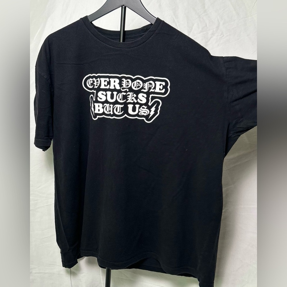Black Graphic T-Shirt - Extra Extra Large